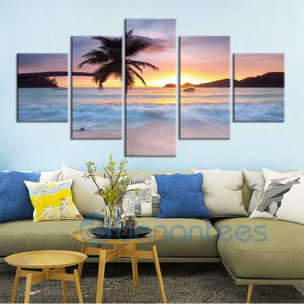 Landscape Of Beach Sunset Wall Art Product Photo
