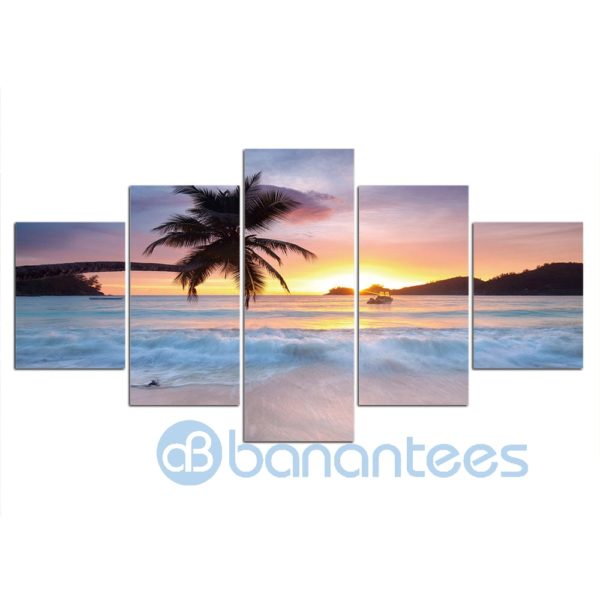 Landscape Of Beach Sunset Wall Art Product Photo