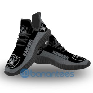 Las Vegas Raiders Sneakers Raze Shoes Custom Product Photo