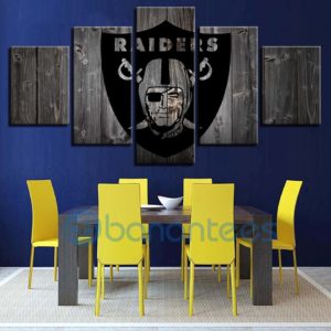 Las Vegas Raiders Wall Art Background Wood For Living Room Product Photo