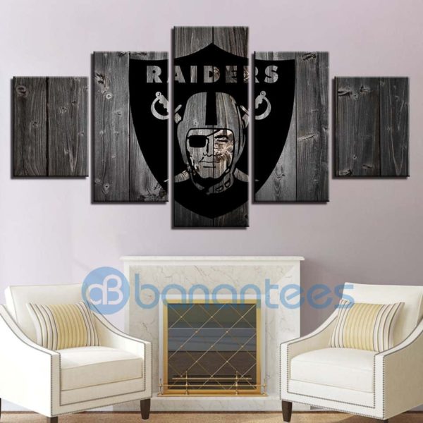 Las Vegas Raiders Wall Art Background Wood For Living Room Product Photo