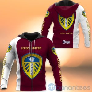 Leedsu Fans All Over Printed Hoodies Zip Hoodies Product Photo