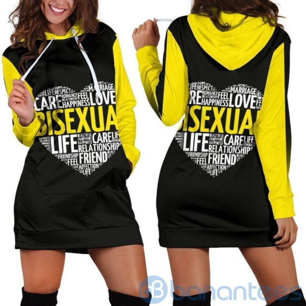 Lgbt Love Hoodie Dress For Women Product Photo