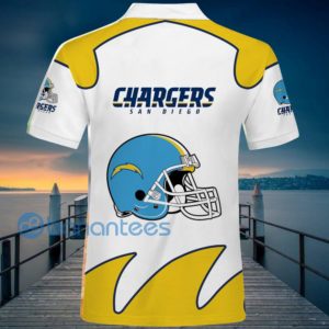 Los Angeles Chargers Polo Shirt For Men Product Photo