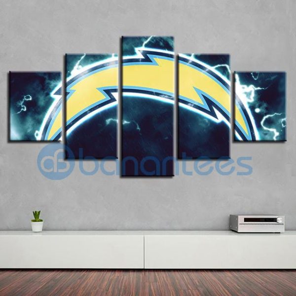 Los Angeles Chargers Wall Art For Living Room Wall Decor Product Photo