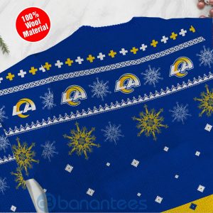 Los Angeles Rams Funny Charlie Brown Peanuts Snoopy Ugly Christmas 3D Sweater Product Photo