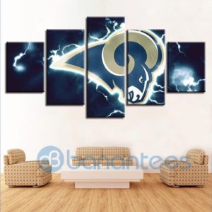 Los Angeles Rams Wall Art For Living Room Wall Decor Product Photo