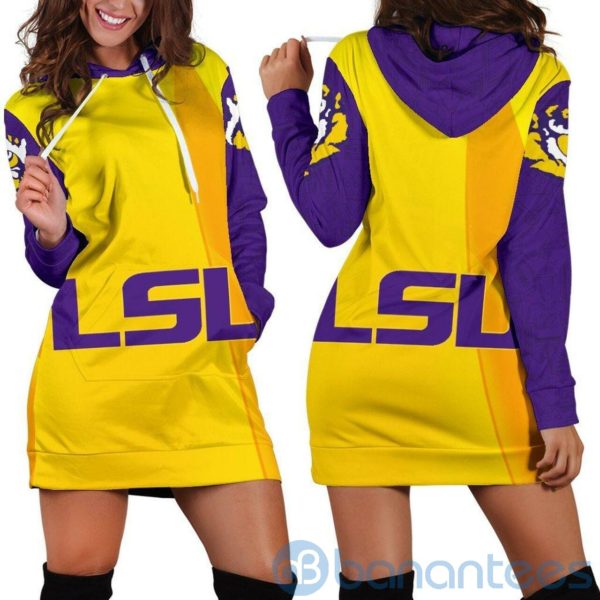 Lsu Tigers Hoodie Dress For Women Product Photo