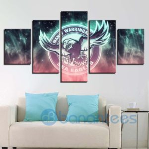 Manly Warringah Sea Eagles Wall Art For Living Room Product Photo