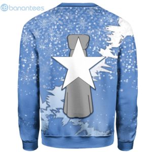 Mariana Islands Coat Of Arms Christmas Light Blue All Over Printed 3D Sweatshirt Product Photo