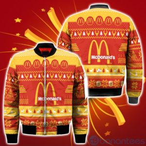 Mcdonald Ugly Christmas All Over Printed 3D Shirt Product Photo