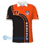 Men's Cleveland Browns Full Printed 3D Polo Shirt Product Photo