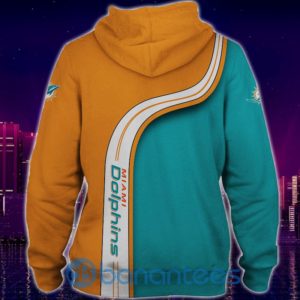 Miami Dolphins Zip Up Full Printed Hoodie 3D Highway Letter Product Photo