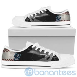 Miami Marlins Fans Low Top Shoes Product Photo