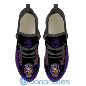 Minnesota Vikings Sneakers Big Logo Raze Shoes Product Photo