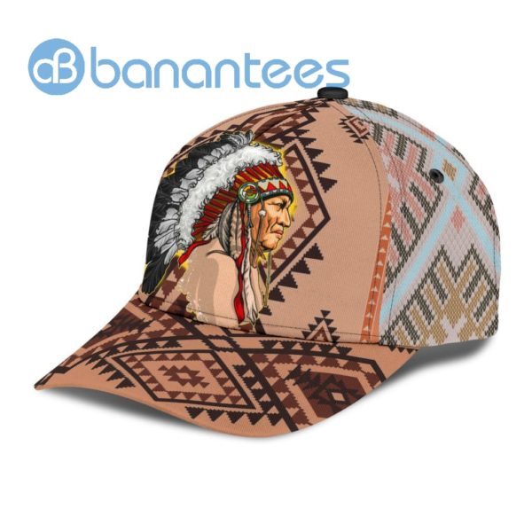 Native American Chief Printed 3D Cap Product Photo