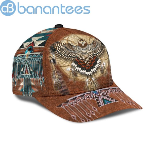 Native American Eagle Pattern D Printed Cap Product Photo