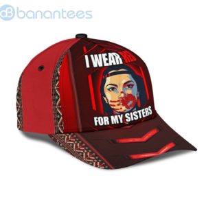 Native American I Wear Red For My Sisters Printed 3D Cap Product Photo