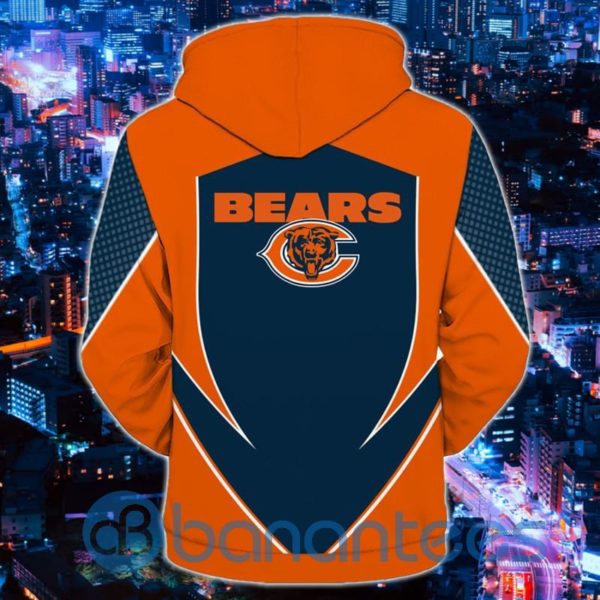 New Design NFL Football Chicago Bears All Over Printed 3D Hoodie Zip Hoodie Product Photo