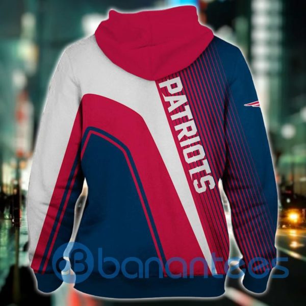 New England Patriots All Over Printed 3D Hoodie, Zip Hoodie Product Photo