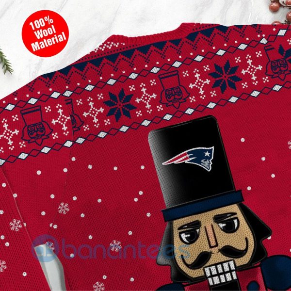 New England Patriots I Am Not A Player I Just Crush Alot Ugly Christmas 3D Sweater Product Photo