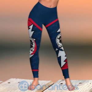 New England Patriots Legging & Active Workout Tank Tops For Women Product Photo