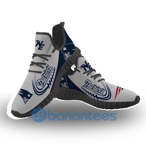 New England Patriots Sneakers Big Logo Raze Shoes Product Photo