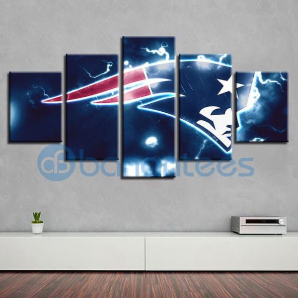 New England Patriots Wall Art For Living Room Wall Decor Product Photo