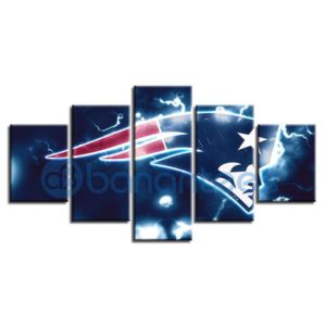 New England Patriots Wall Art For Living Room Wall Decor Product Photo