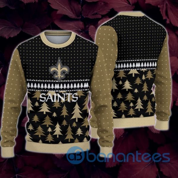 New Orleans Saints Christmas All Over Printed 3D Sweatshirt Product Photo