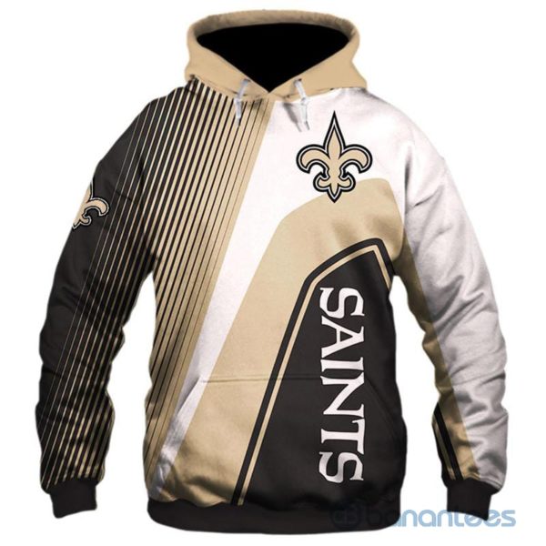 New Orleans Saints Design All Over Printed 3D Hoodie Zip Hoodie Product Photo