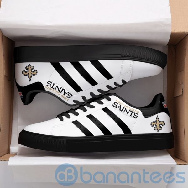 New Orleans Saints For Fans Low Top Skate Shoes Product Photo
