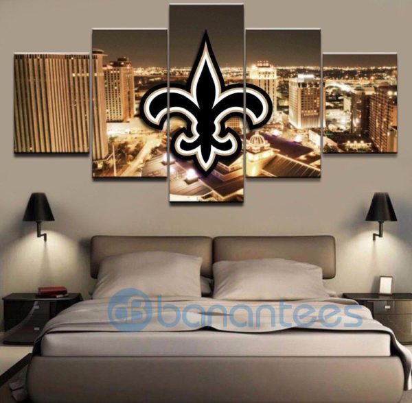 New Orleans Saints Wall Art For Living Room Wall Decor Product Photo