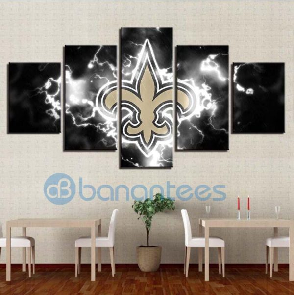 New Orleans Saints Wall Art For Living Room Wall Decor Product Photo