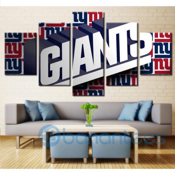 New York Giants 3D Canvas Wall Art For Living Room Wall Decor Product Photo