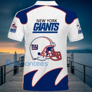 New York Giants White Polo Shirt For Men Product Photo