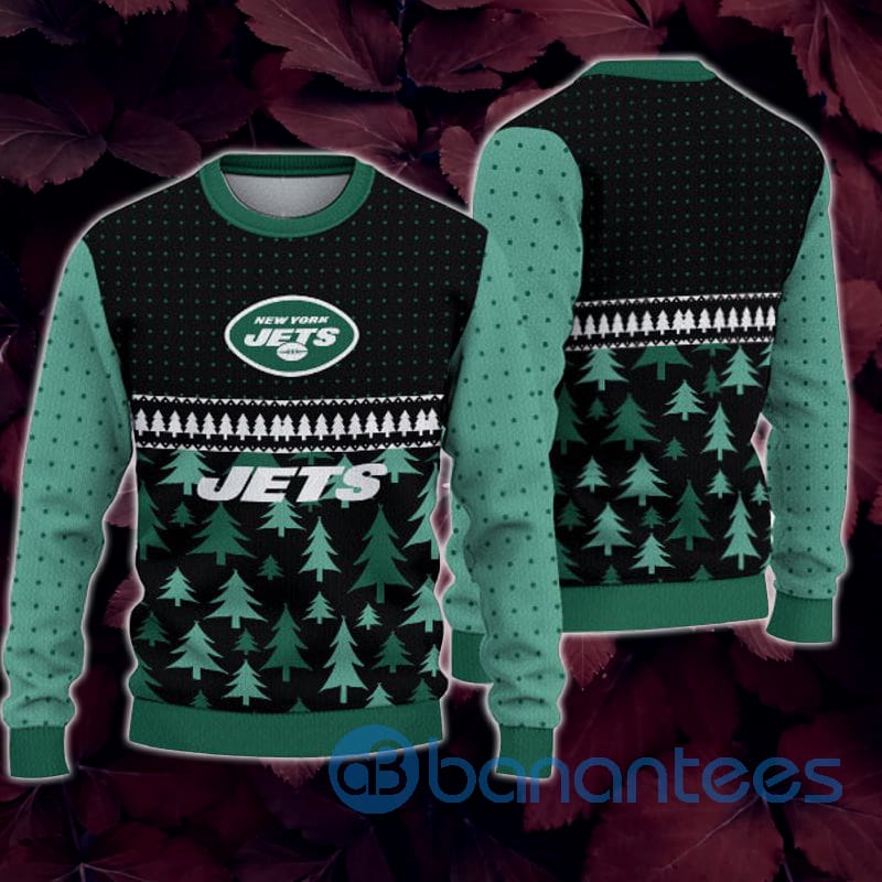 New York Jets Christmas All Over Printed 3D Sweatshirt