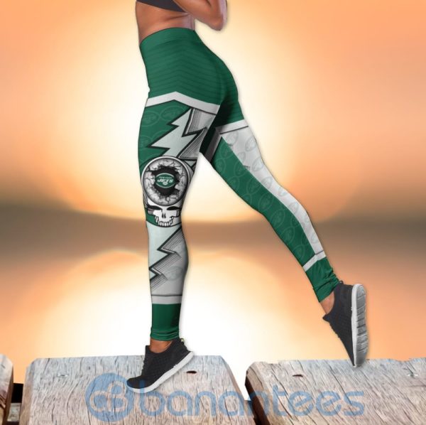 New York Jets Legging & Active Workout Tank Tops For Women Product Photo