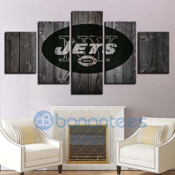 New York Jets Wall Art Background Wood For Living Room Product Photo