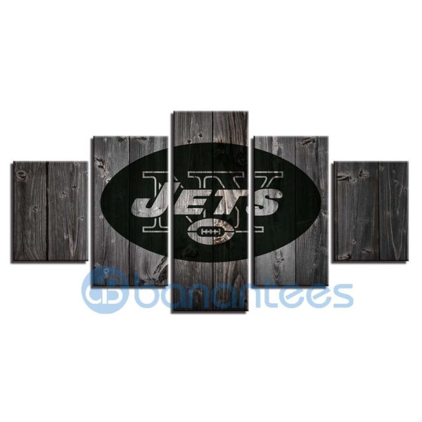 New York Jets Wall Art Background Wood For Living Room Product Photo