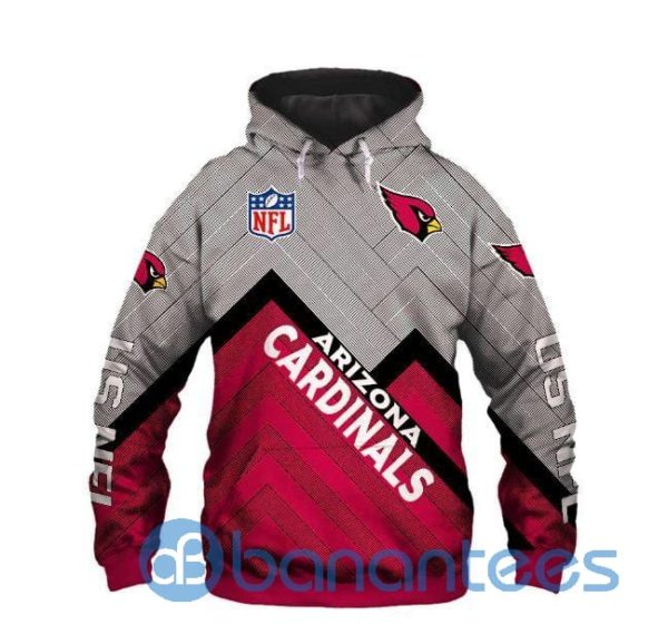 NFL Hoodies 3D Men Arizona Cardinals Hoodies Product Photo