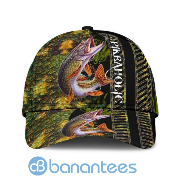 Northern Pike Fishing Hat Hook Print Cap Product Photo