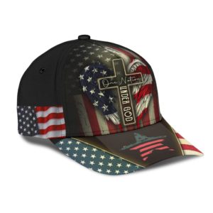 One Nation Under God All Over Printed 3D Cap Product Photo