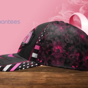 Personalized Breast Cancer I Wear Pink For Myself, My Mom, Myaughter All Over Printed 3D Cap Product Photo