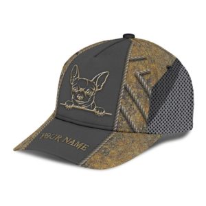 Personalized Chihuahua Printed 3D Cap Product Photo