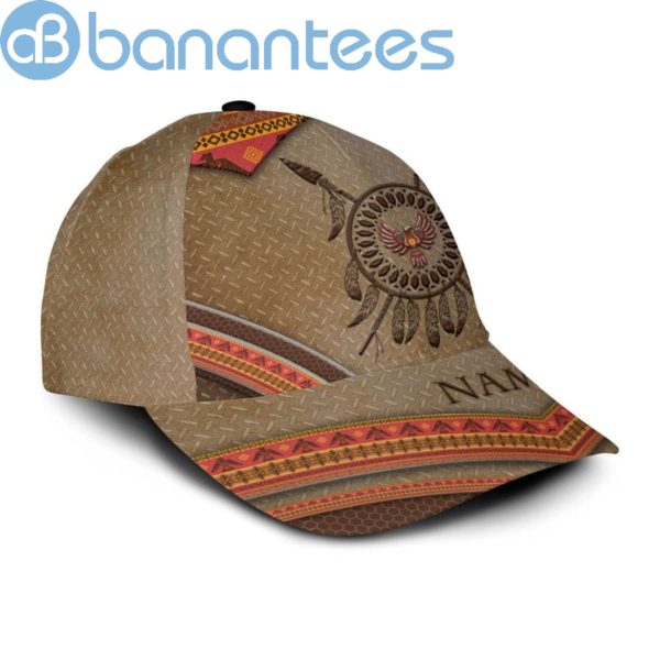 Personalized Eagle Native American Pattern Full Printed 3D Cap Product Photo