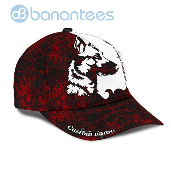 Personalized German Shepherd All Over Printed 3D Cap Product Photo