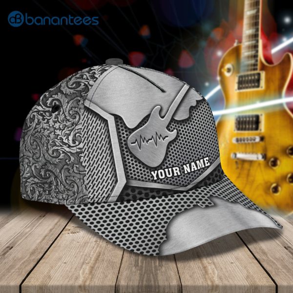 Personalized Guitar All Over Printed 3D Cap Product Photo