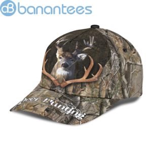 Personalized Hunting Deer Camo In Antler All Over Printed 3D Cap Product Photo