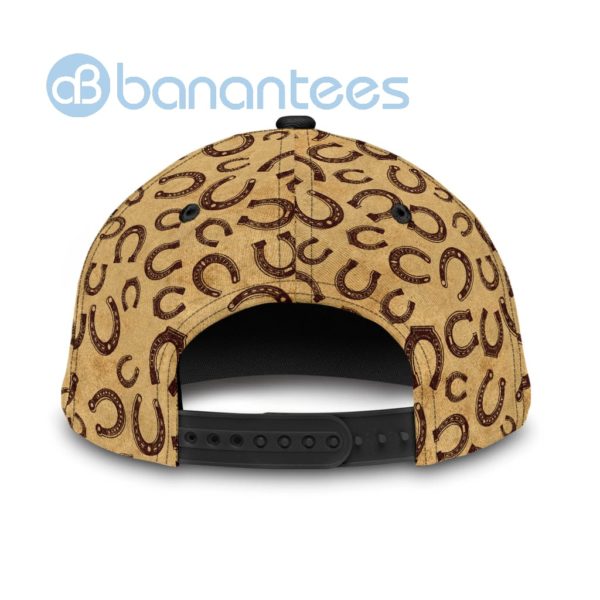 Personalized Name Chestnut Horse Printed All Over Printed 3D Cap Product Photo